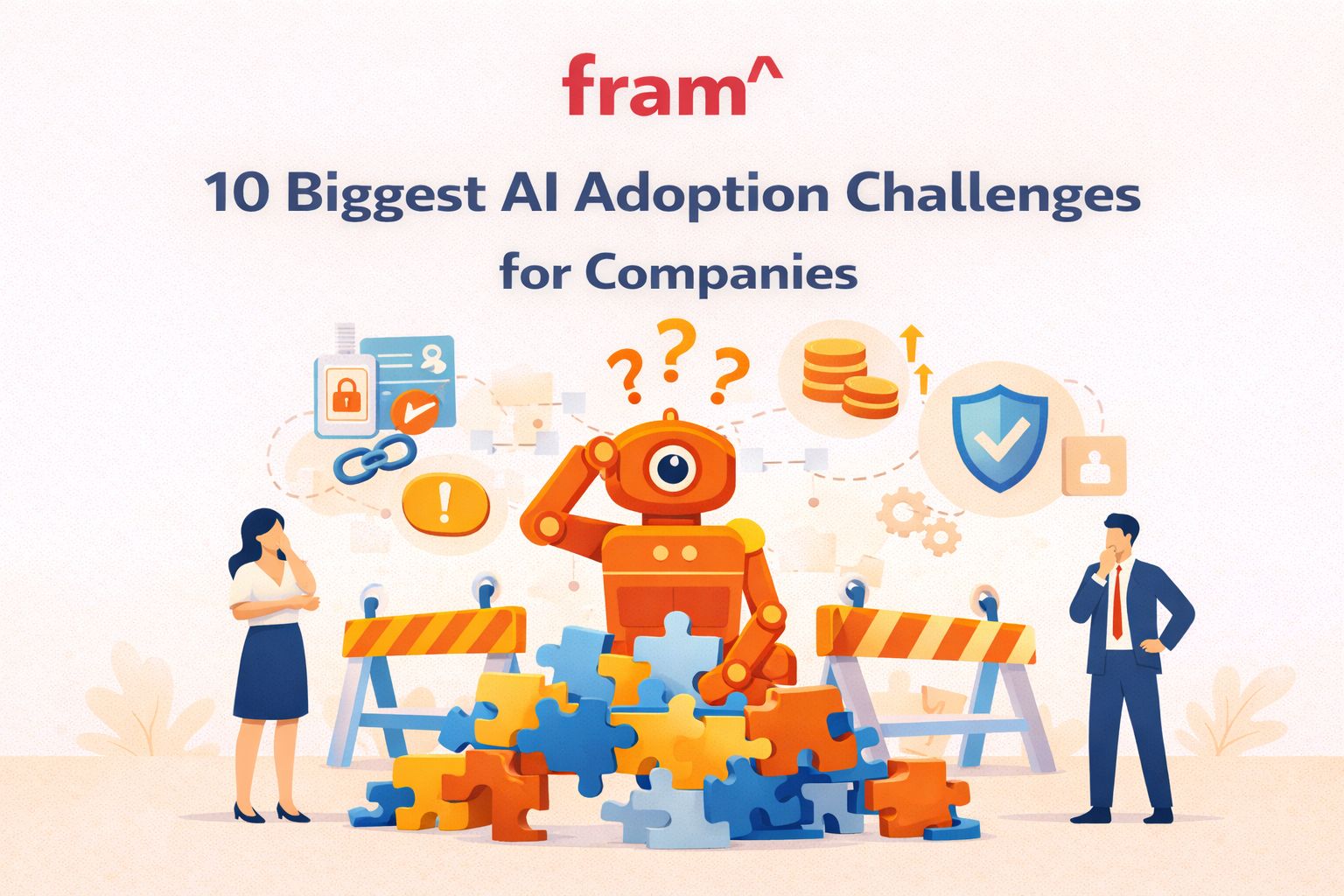 10 Biggest AI Adoption Challenges for Companies (With Solutions)